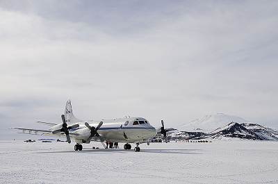 P-3 at McMurdo Station, Antarctica