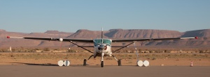Caravan in the desert